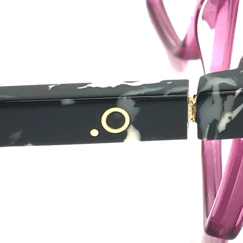 Etnia Barcelona Eyeglasses Frames XYLO PUBK Purple Black Full Rim 51-16-135